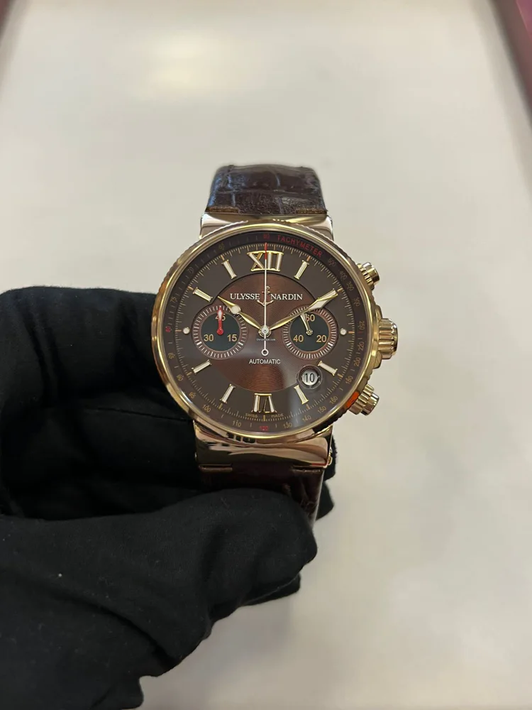 Ulysse Nardin Marine Chronograph 356-66-3/355